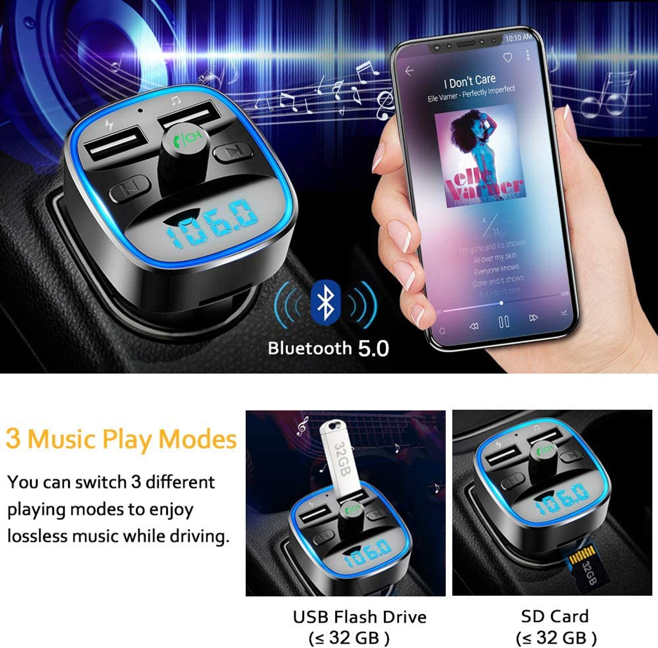 Bluetooth FM Transmitter