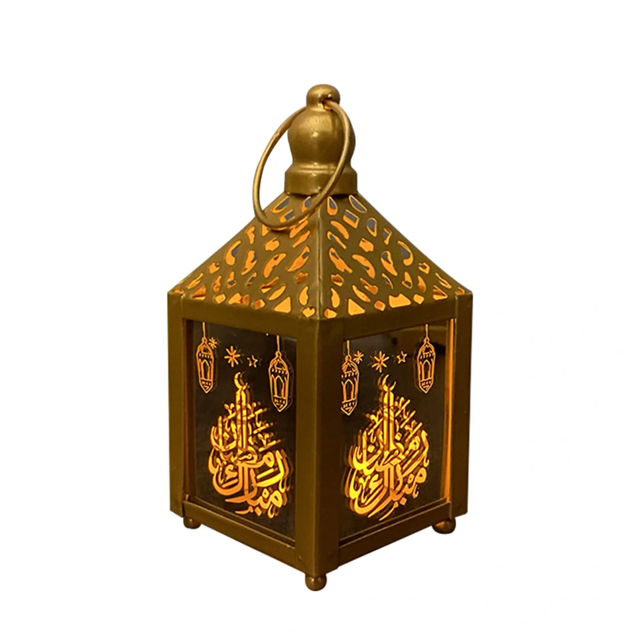 Lumières décoratives en bois Ramadan 2022 - Cadeaux islamiques -  Décorations de bricolage - Lumières décoratives - Ramadan Moubarak - Lune  LED - Décorations musulmanes - Accessoires de prière du Ramadan 