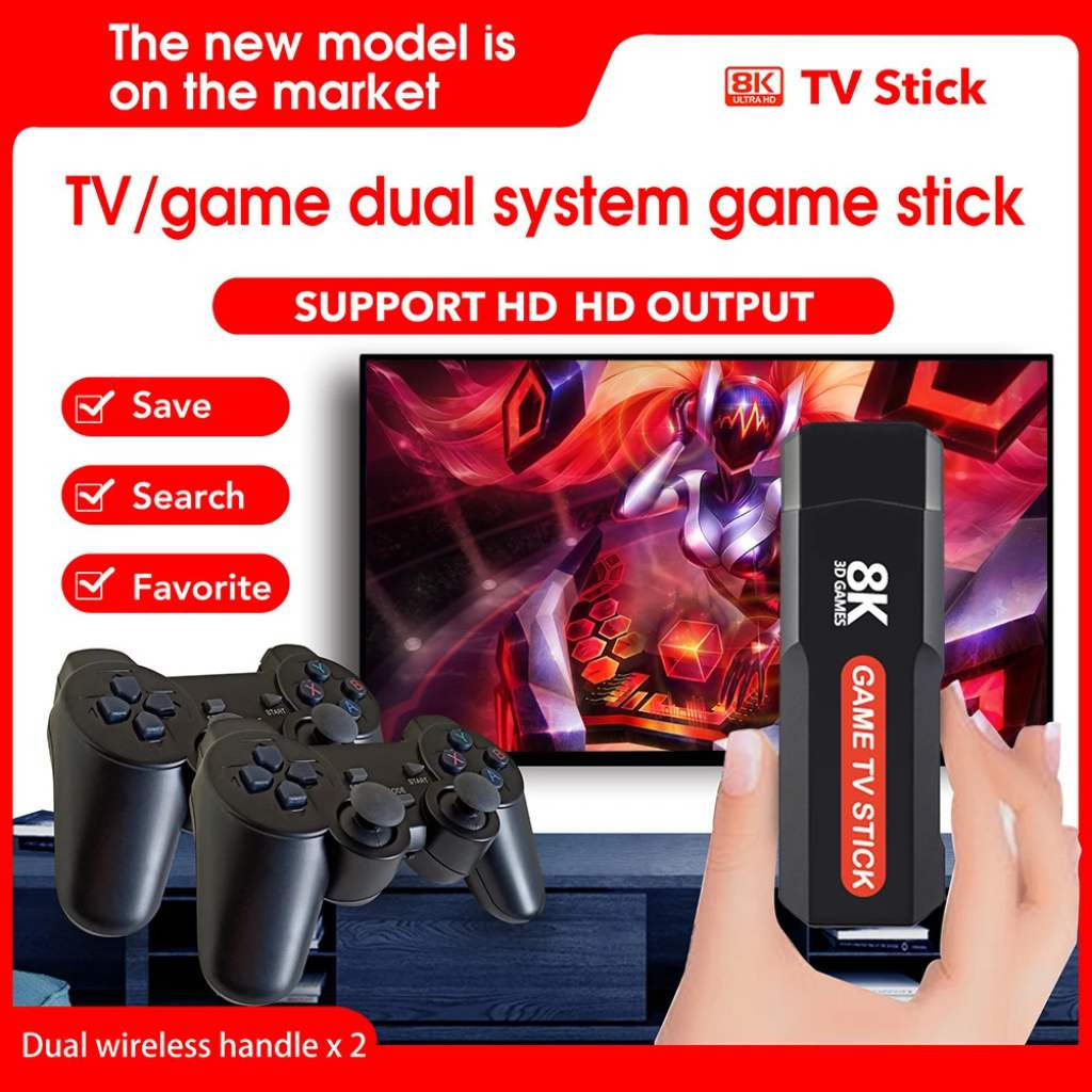 X2 Game TV Stick 8K Dual System Android | Express Trading