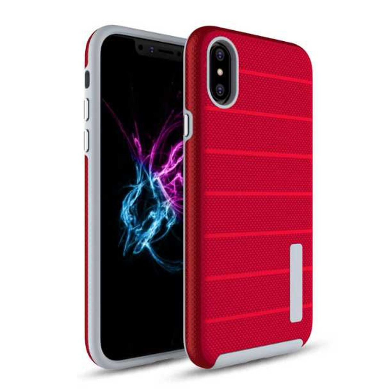 iPhone X/XS Hard Shell Phone Case RED