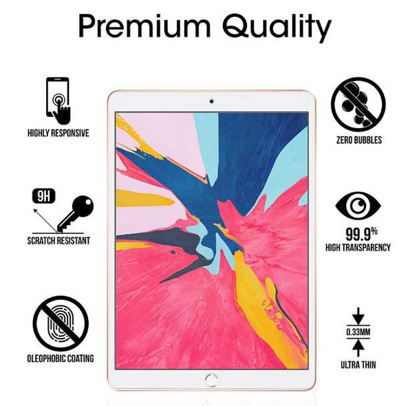 Premium Tempered Glass Screen Protector For iPad Air 10.5 (3rd Generation) iPhone Screen & Lens Protectors