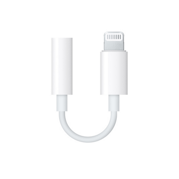 Apple Lightning to 3.5mm Headphone Jack Adapter

This adapter lets you connect devices that use a 3.5 mm audio plug to your Lightning devices. It works with all devices that have a Lightning connector and support iOS 10 or later, including iPod touch, iPad and iPhone.