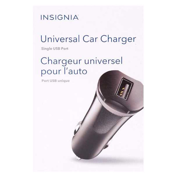 INSIGNIA Micro USB Car Charger 12W Car Power Adapters