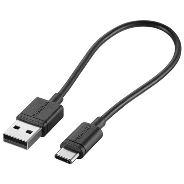 INSIGNIA 15cm (6 in.) USB-C Cable - Black