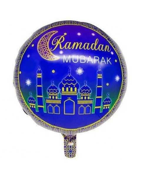 Decorative Foil Balloons with Ramadan Kareem And Eid Mubarak Designs Ramadan Decoration