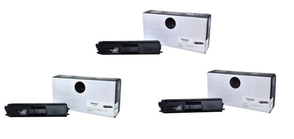 Compatible Combo Pack Color Brother TN439M ,TN439Y,TN439C Toner Cartridge - Premium Tone