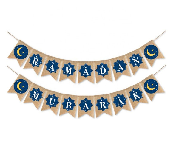 Ramadan and Eid Decorations Lenin Banner for Party Decoration