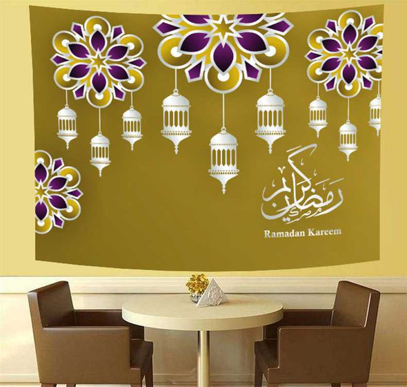 Ramadan and Eid Decorations Wall Banner Eid Party Hanging Design 2