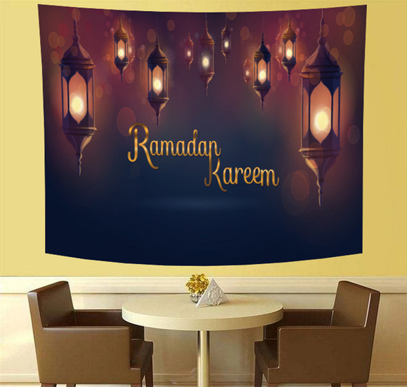 Ramadan and Eid Decorations Wall Banner Eid Party Hanging Design 4
