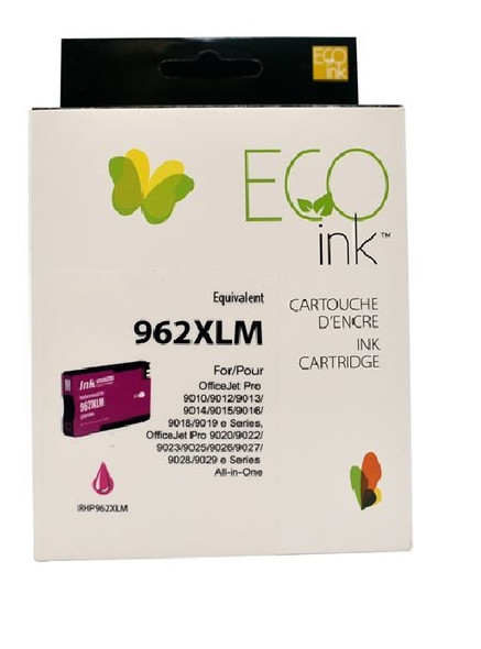 Compatible HP 962XL Magenta Ink  Cartridge - Eco Ink