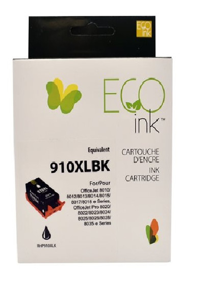Compatible HP 910XL Black Ink  Cartridge - Eco Ink