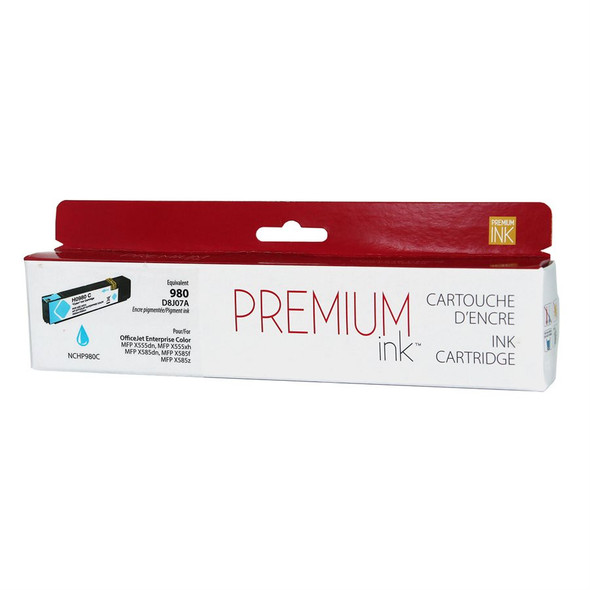 Compatible HP 980 XL Cyan Ink  Cartridge - Premium Ink