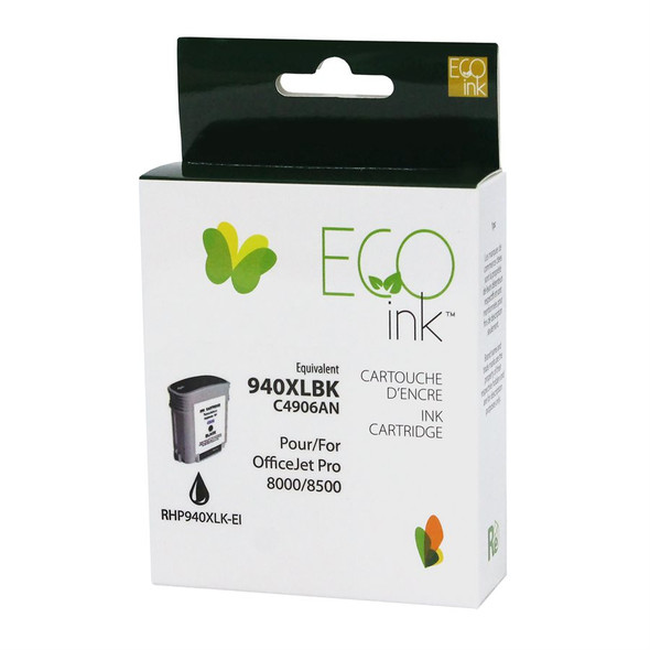 Compatible HP 940XL Black Ink  Cartridge - Eco Ink