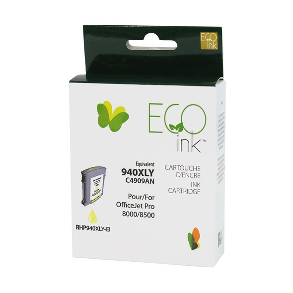 Compatible HP 940XL Yellow Ink  Cartridge - Eco Ink