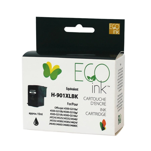 Compatible HP 901XL Black Ink  Cartridge - Eco Ink