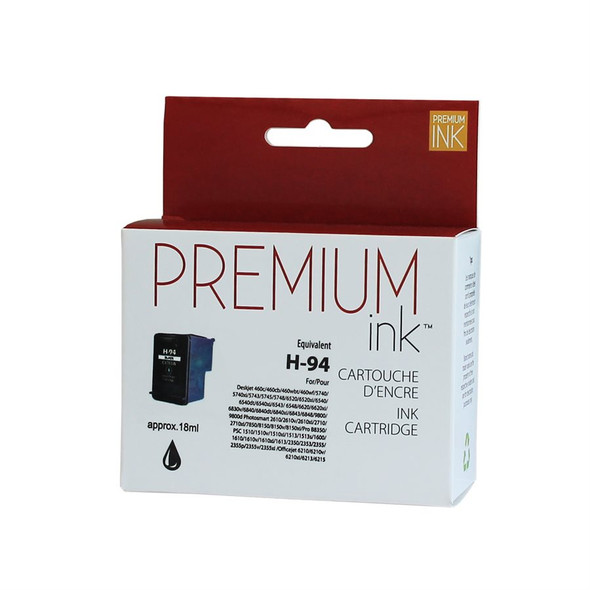 Compatible HP H-94 Black Ink Cartridge - Premium Ink