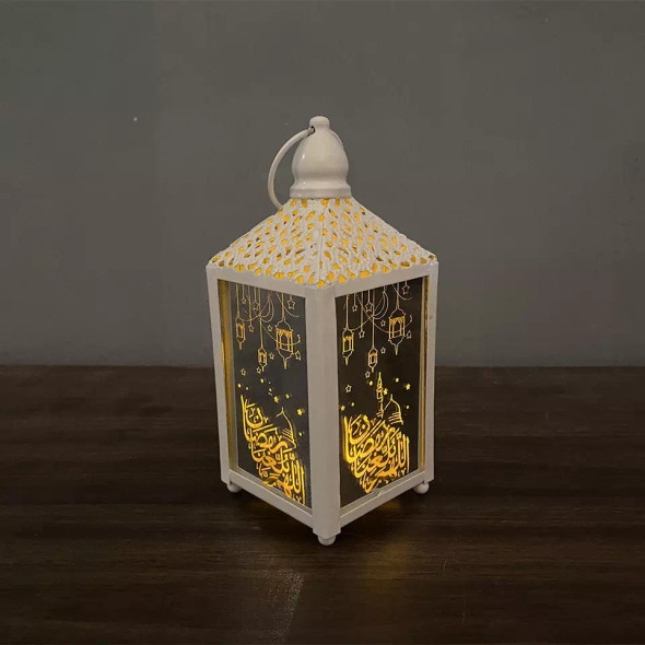Ramadan LED Wooden Lantern 2 - Express Trading