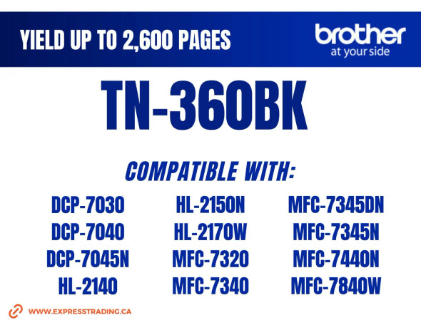 toner tn360 compatible