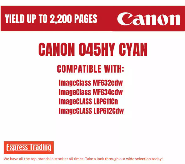 Canon 045h compatible toner