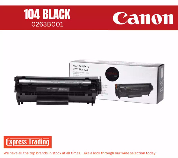 Black toner cartridge 104
