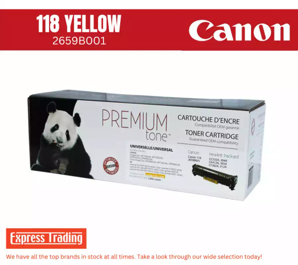 Canon 118 Yellow