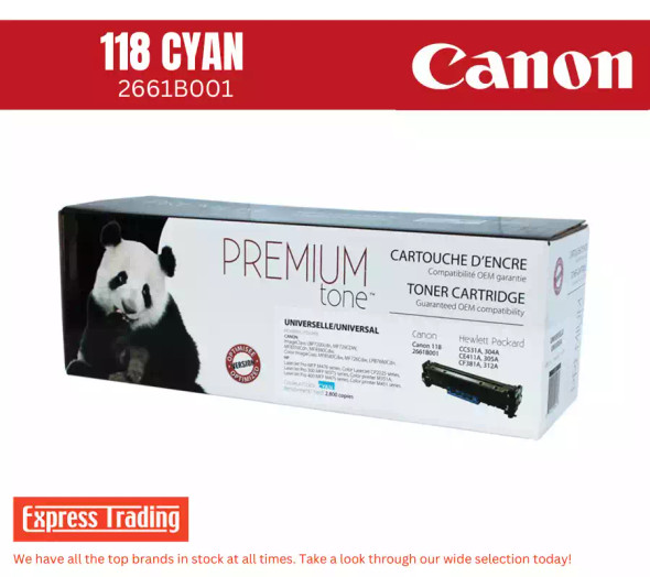 Canon cartridge 118 cyan