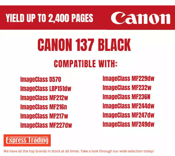 Canon 137 toner compatible