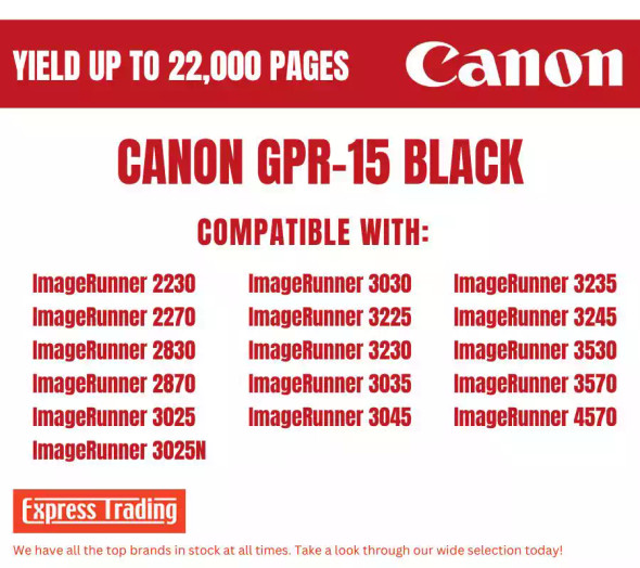 Canon gpr 15 toner