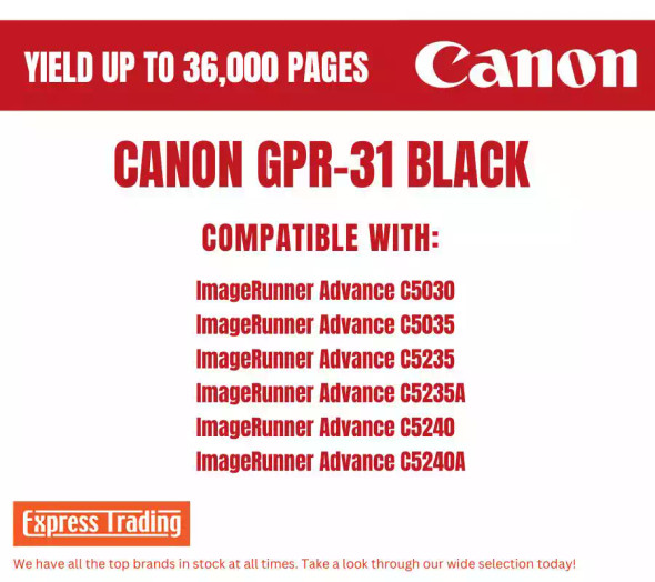 Canon gpr 31 toner