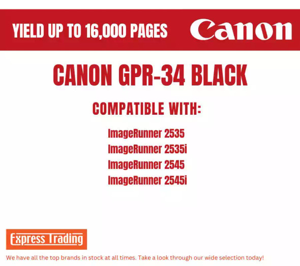 Canon gpr 34 toner
