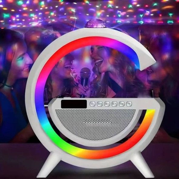 Multifunction Bluetooth Speaker RGB Light With 15w Fast Charging Wireless