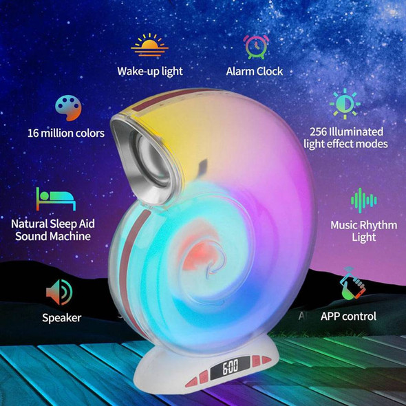 L-39 Wireless cone speaker with RGB lights