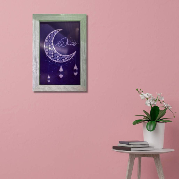 Transform your home with the captivating beauty of our Islamic art painting of Ramadan.