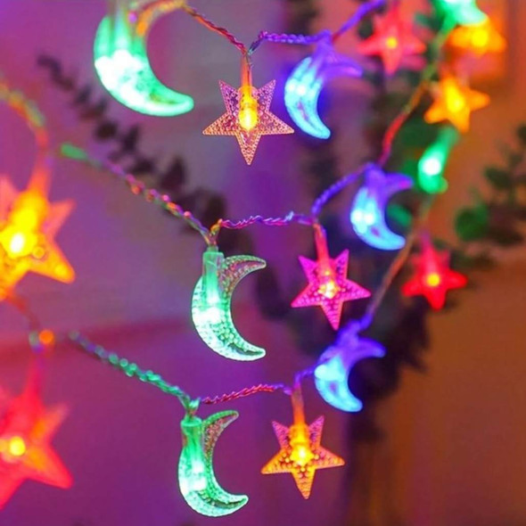 Ramadan Moon Star LED String colorful Lights