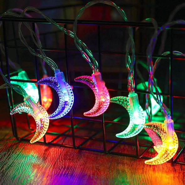Ramadan Moon LED String colorful Lights 20 pcs Set