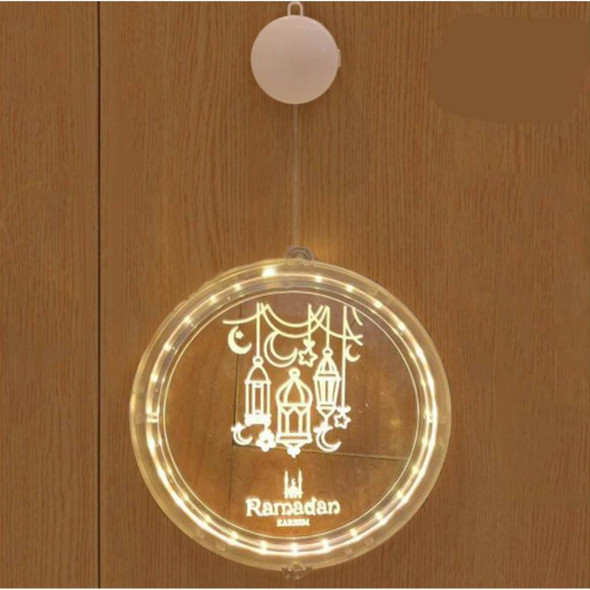 Ramadan Hanging Light Battery Operated Decoration Lamp 3D Acrylic