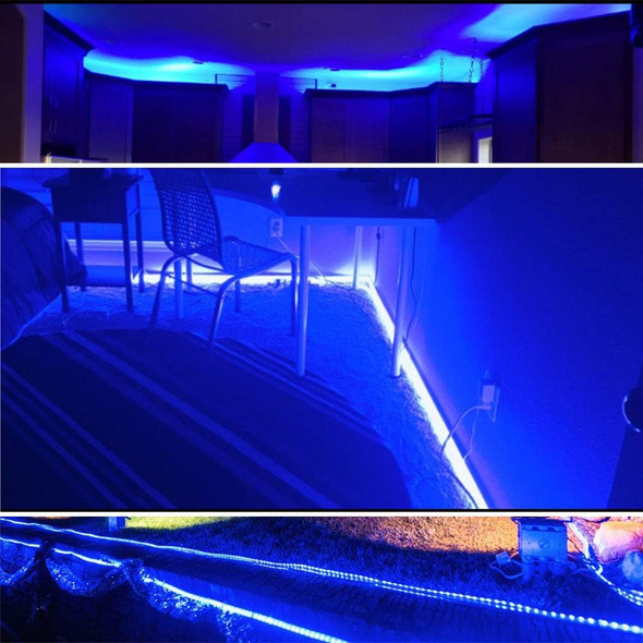 10m LED Rope Run Lights Holiday Decorations, Tube Lights Waterproof -