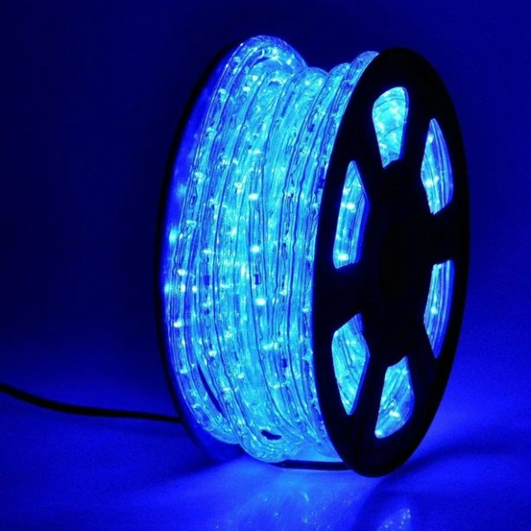 50m LED Rope Lights Blue Color Decorations,  Waterproof