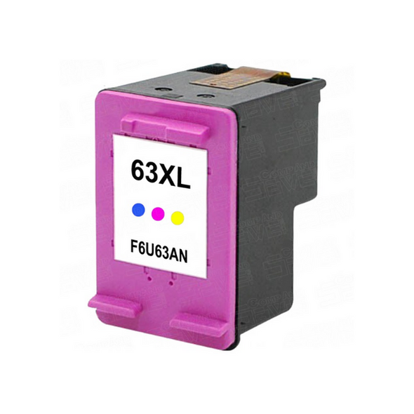 Compatible HP 63XL Tri-Color High Yield Ink Cartridge - Eco Ink