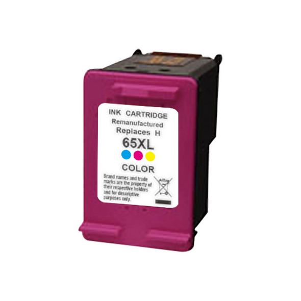 Compatible HP 65XL Tricolor Ink Cartridge - Eco Ink