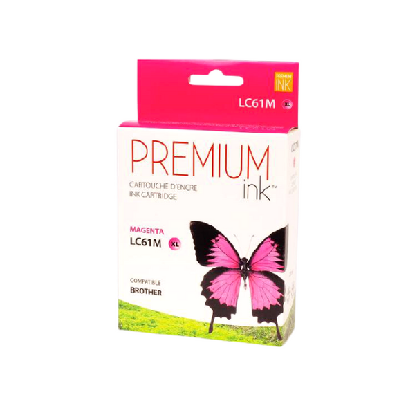 Box Premium Ink LC61 Magenta XL Cartridge Brother