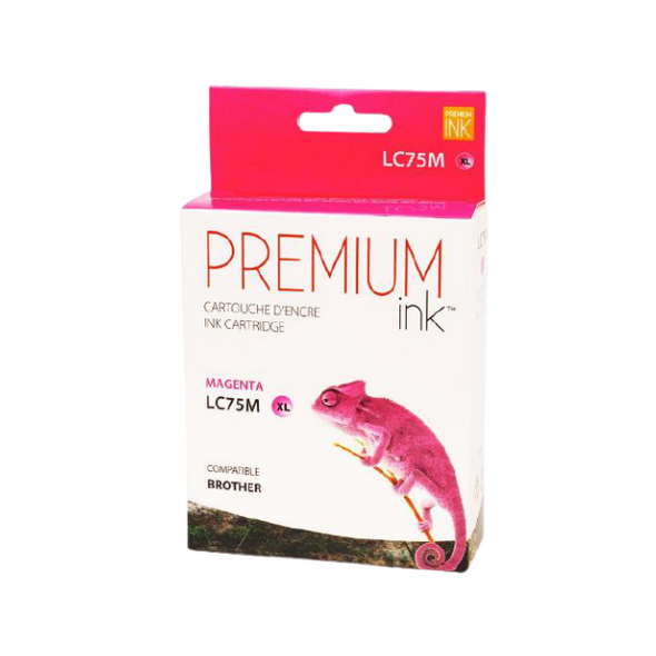 Box Premium Ink LC75 Magenta XL Cartridge Brother