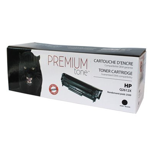 Compatible HP Q2612X Toner Cartridge - Premium Tone