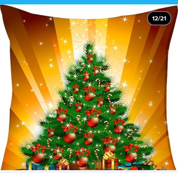 Christmas Decoration Pillowcase  45x45cm, Design 2