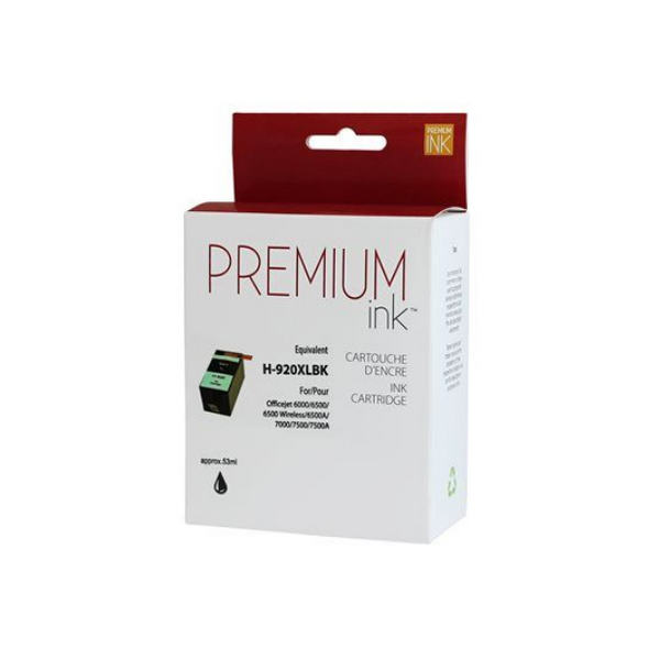 Compatible HP H-920XL Black Ink Cartridge - Premium Ink box