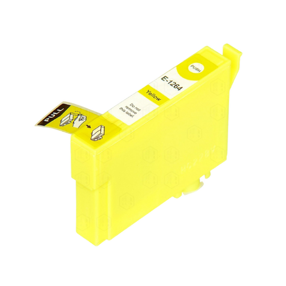 Compatible Epson T1274 Yellow Ink Cartridge - Premium Ink