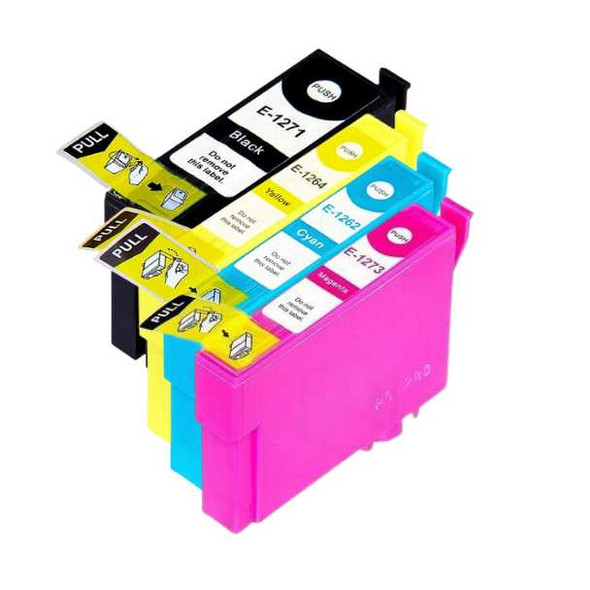 Compatible Combo Pack EPSON 127Black & Colors Ink Cartridge - Premium Ink Ink Cartridge