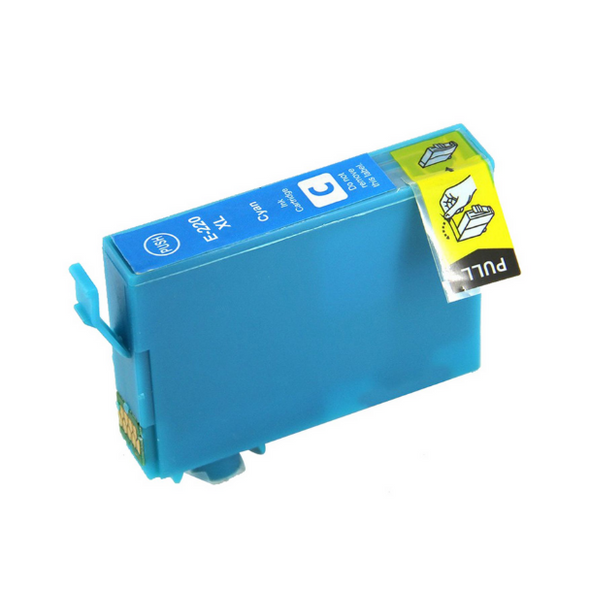 Compatible EPSON T220XL Cyan Ink Cartridge - Premium Ink