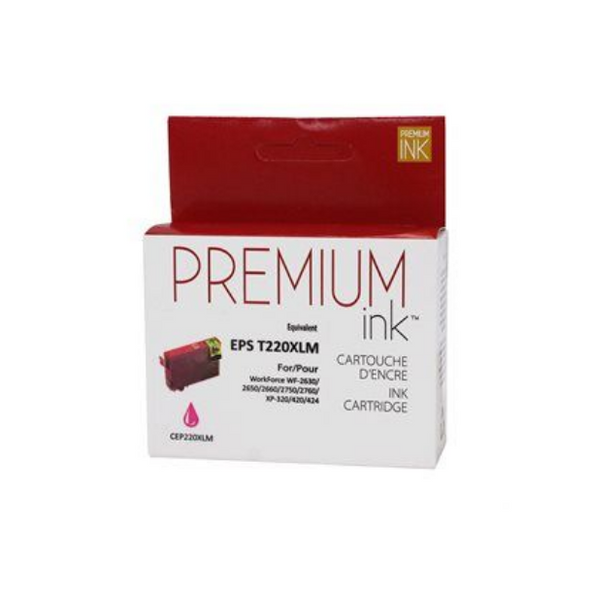 Compatible EPSON T220XL Magenta Ink Cartridge - Premium Ink box