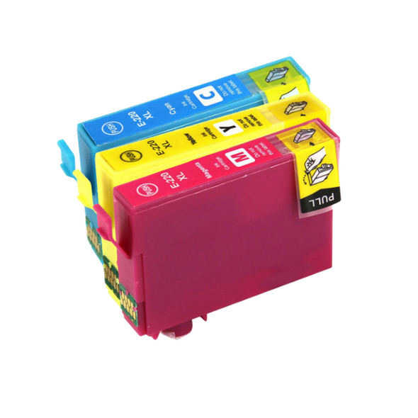 Colors Set - Compatible EPSON T220XL Ink Cartridges - Premium Ink